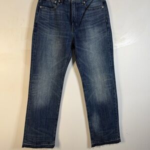 J. Crew Women’s Relaxed Jeans in Dark Blue Wash